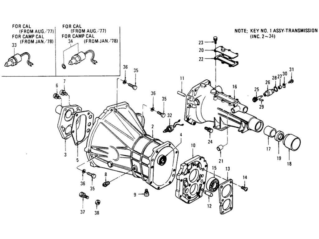 MANUAL / STANDARD TRANSMISSION - NISSAN INFINITI & DATSUN - Page 2